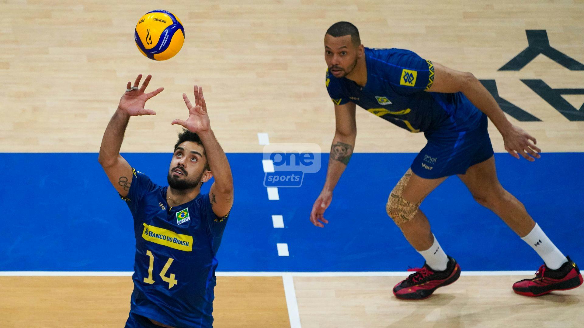 Alan Souza, Brazil put up most dominant outing yet to close in on Round of 16 berth at FIVB Worlds